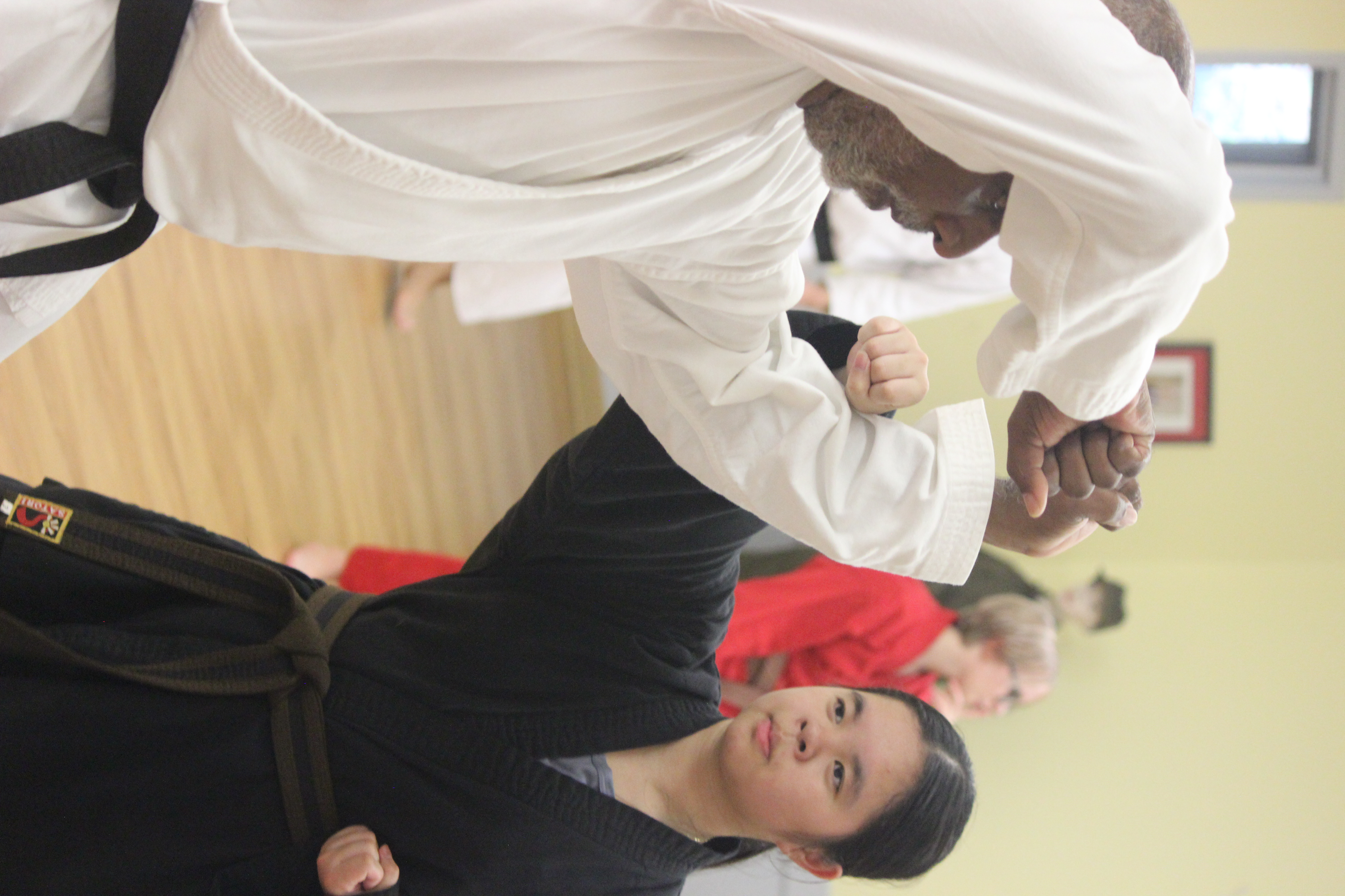 picture of students training